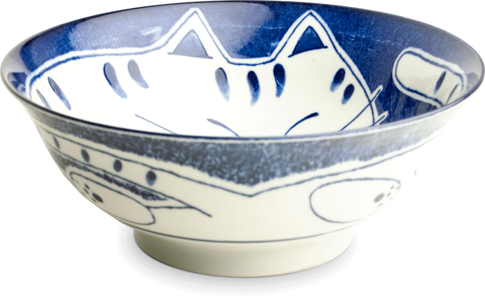 Blue Cat Ramen Bowl