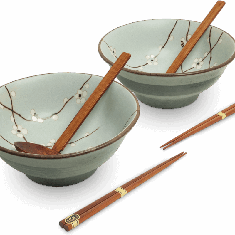 Hana Green ramen set