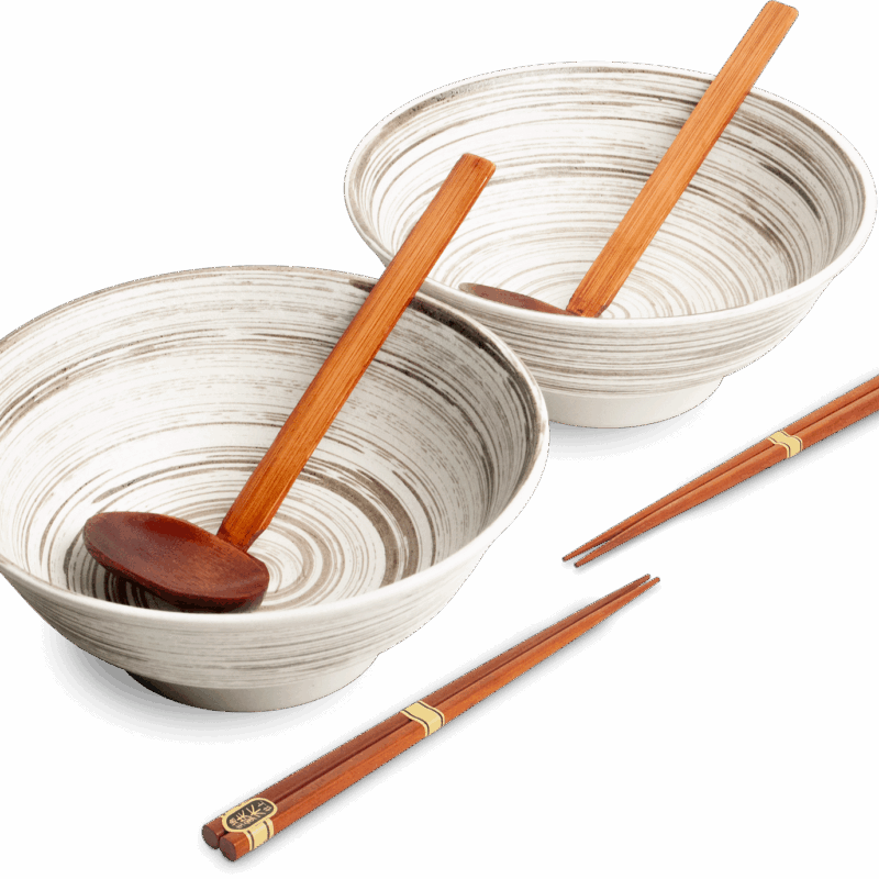 Uzu White ramen set