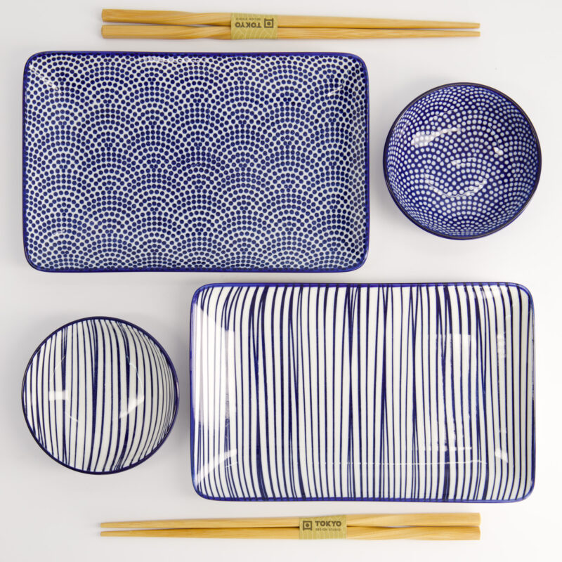 Nippon Blue Sendan Sushi set