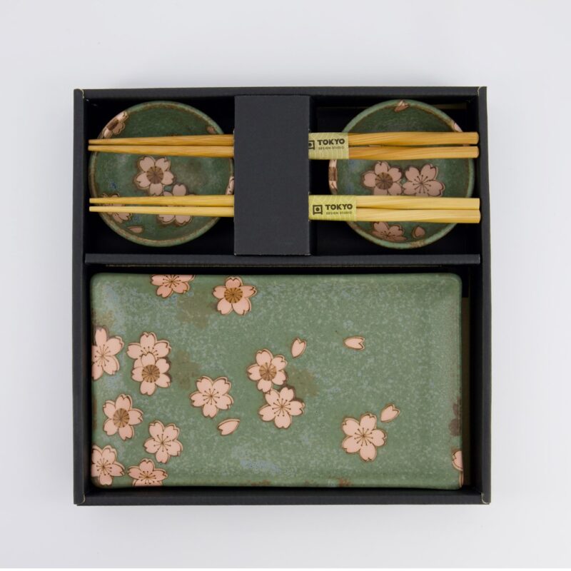 Sakura Sushi Set Green