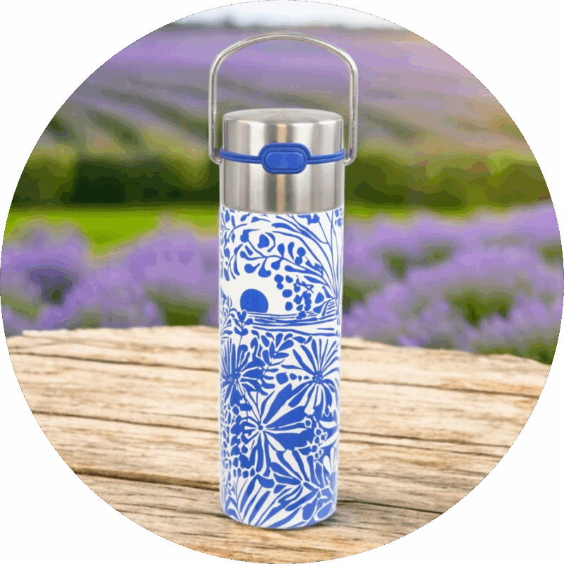 Tea Thermo bottel d'Azur