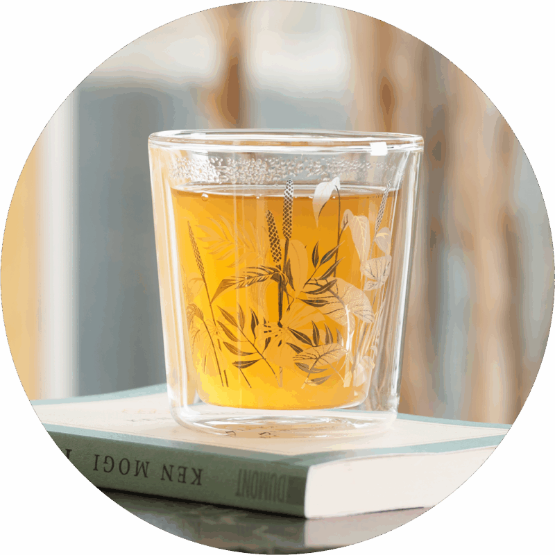 Eigenart Double-Walled Drinking Glass Tropic Summer