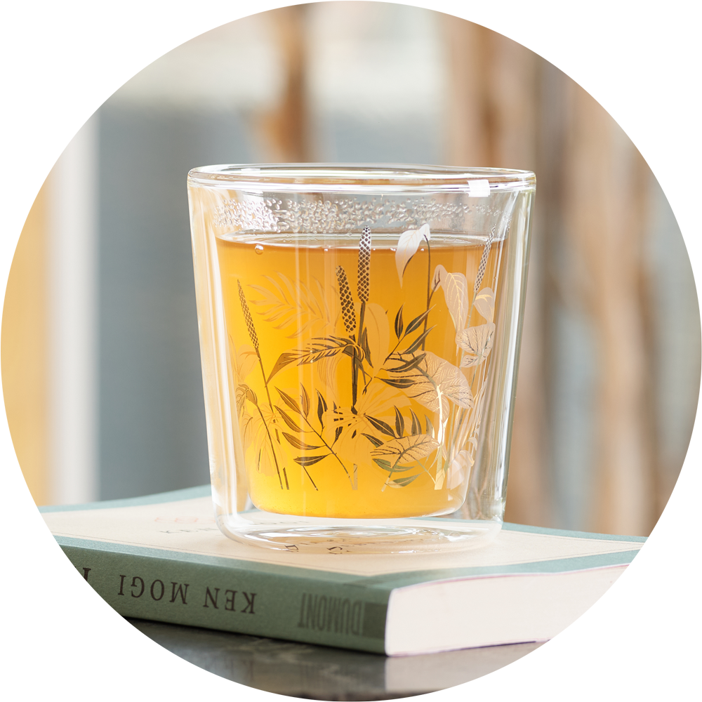 Eigenart Double-Walled Drinking Glass Tropic Summer