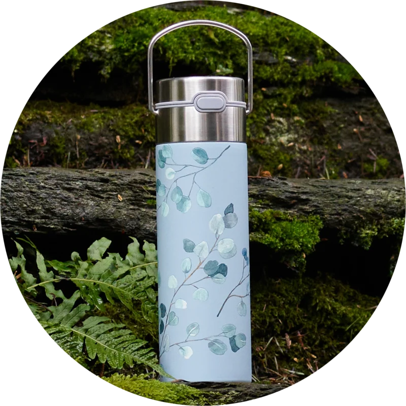 Tea Thermo bottel Eucalyptus