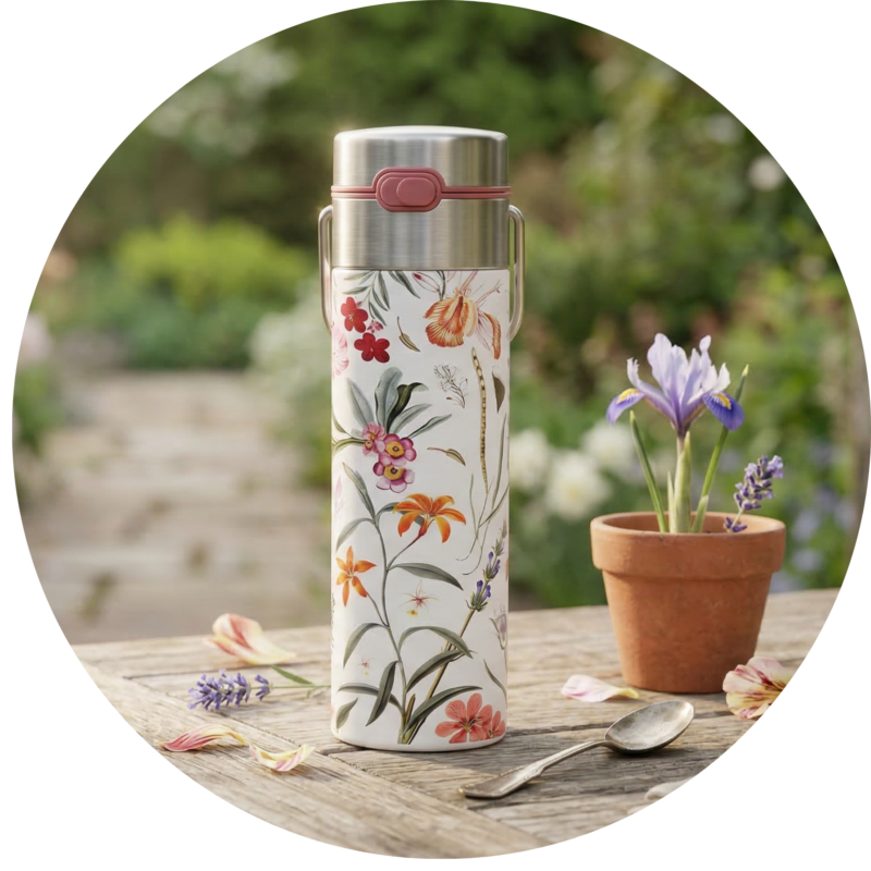 Tea Thermo bottel Leeza Mira